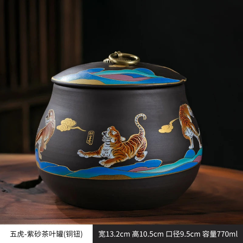 Dynasty™ Ceramic Tea Storage Collection