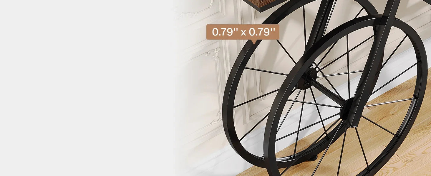 Industrial Vintage Bicycle Console