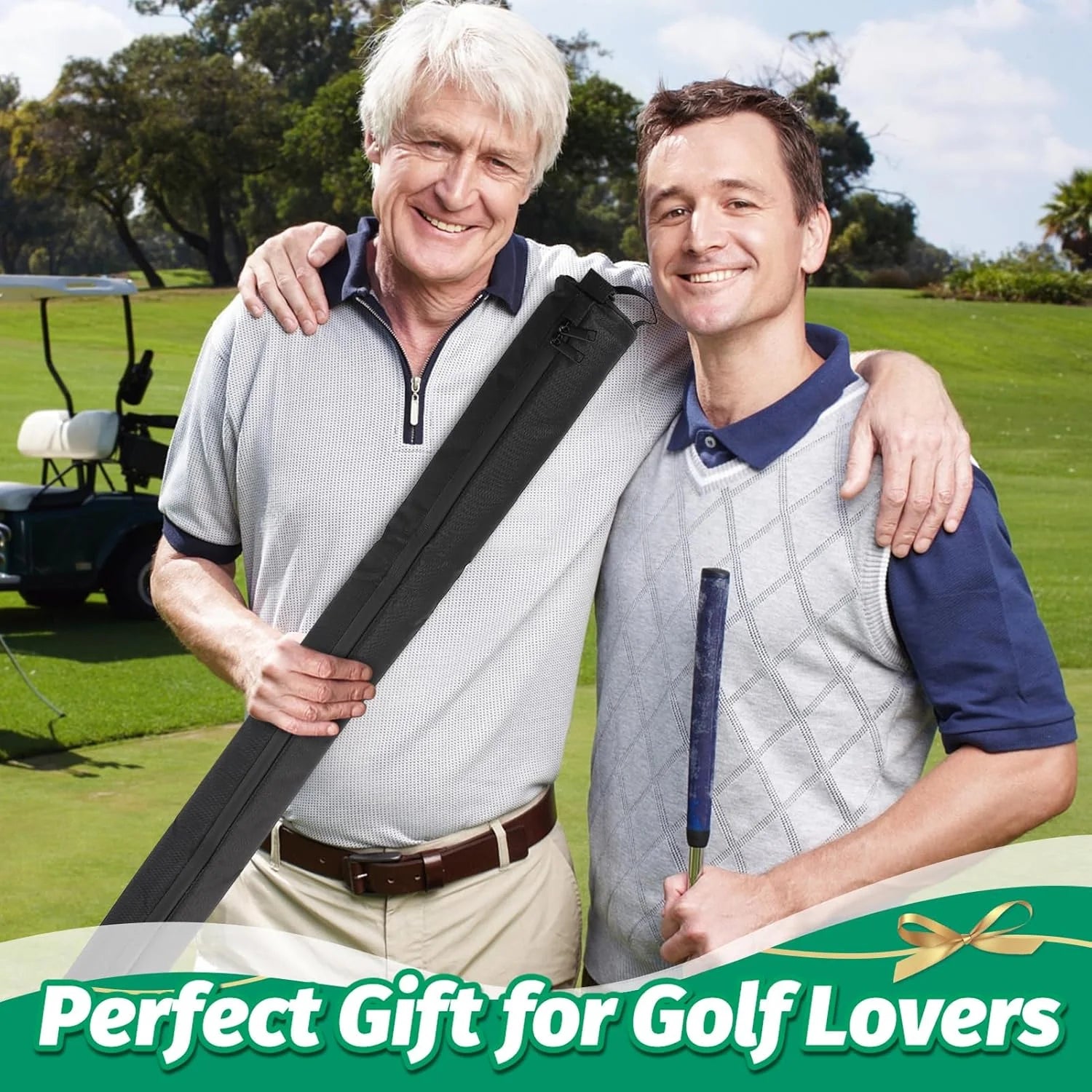 Beer Cooling Sleeve For Golf Bag