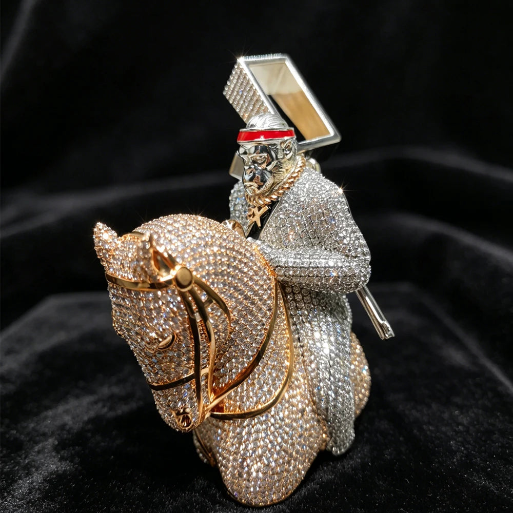 Iced Out King of the Jungle Pendant