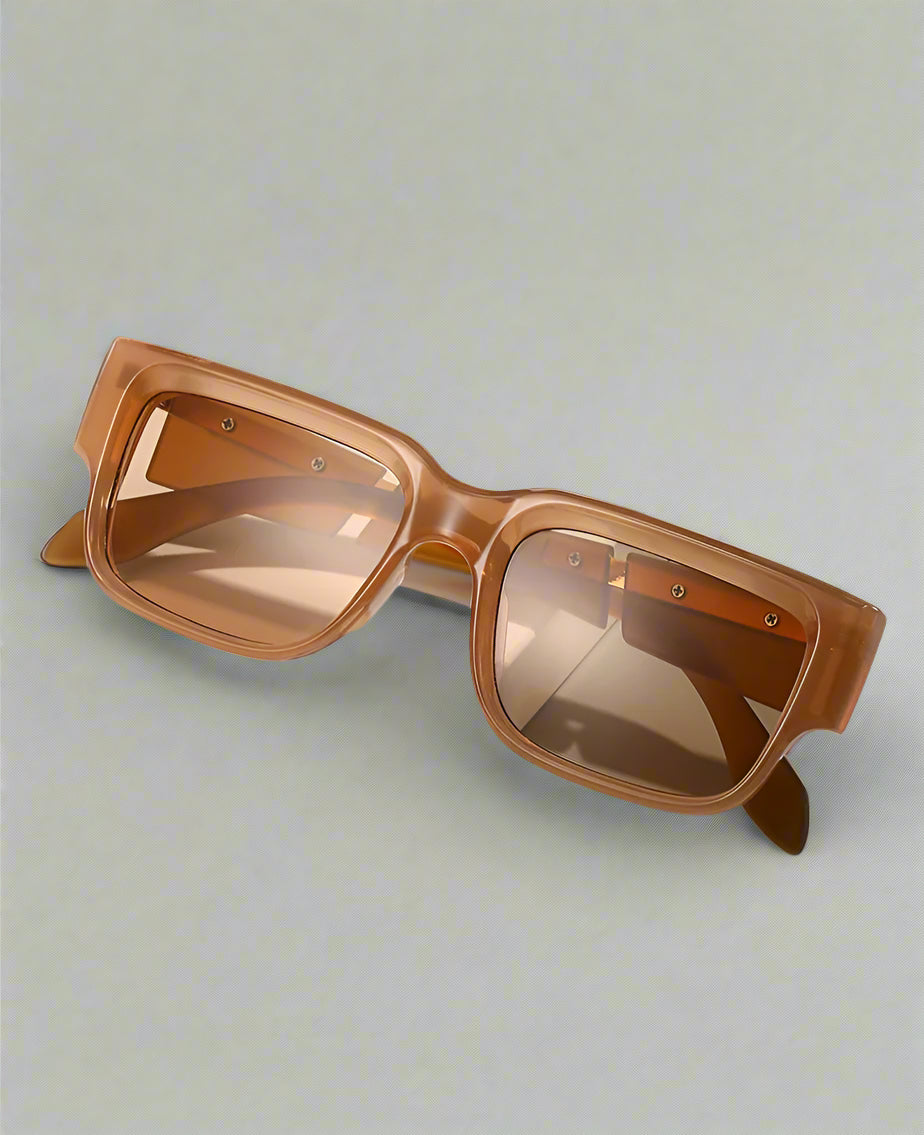 Retro Square Sunglasses – Unisex Vintage Style
