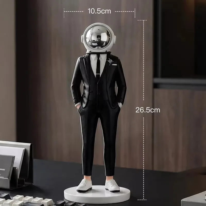 Astronaut Resin Sculpture
