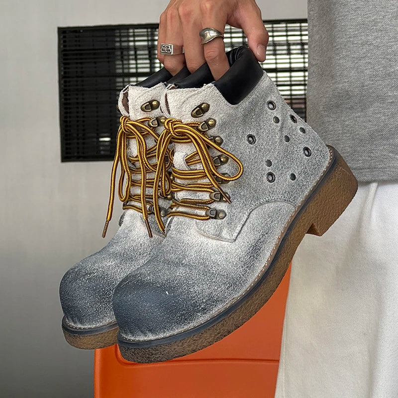 Urban Edge™ Suede Ankle Boots