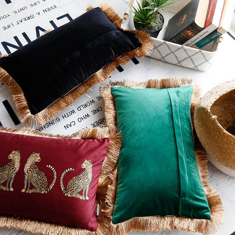 Regal Leopard Luxe™ Cushion