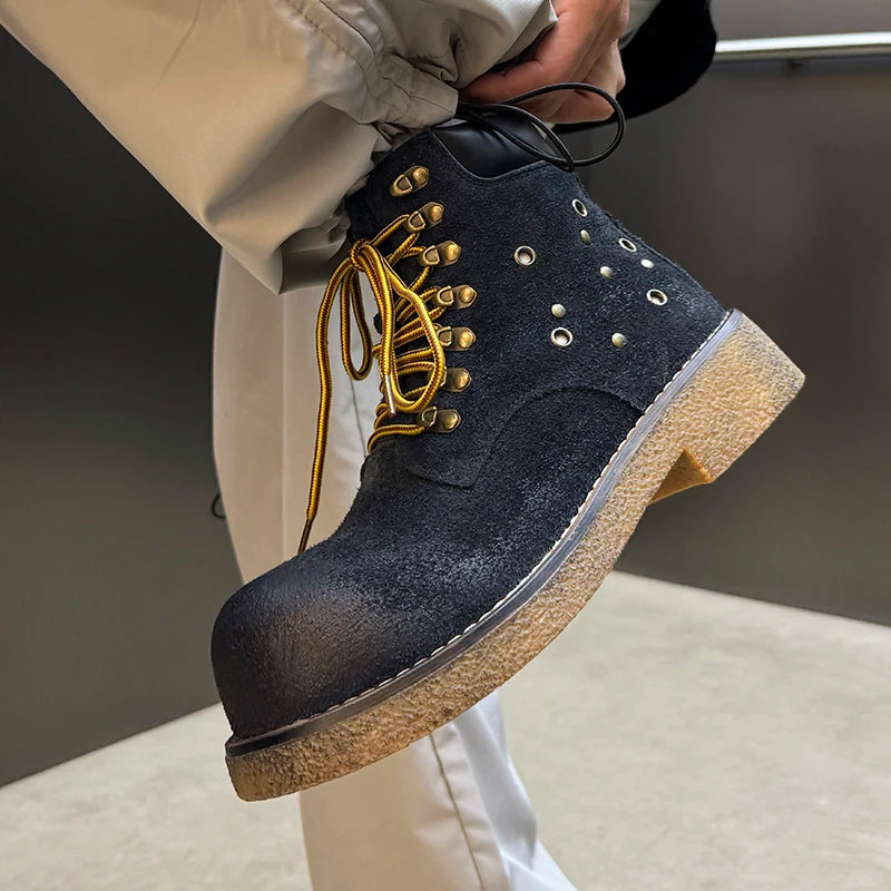 Urban Edge™ Suede Ankle Boots