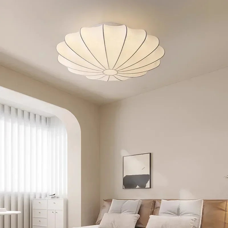 SilkCloud™ Hand-Woven Ceiling Lamp