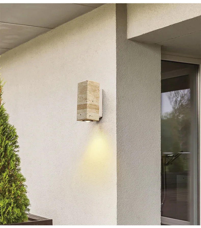 WabiStone™ Marble Wall Sconce