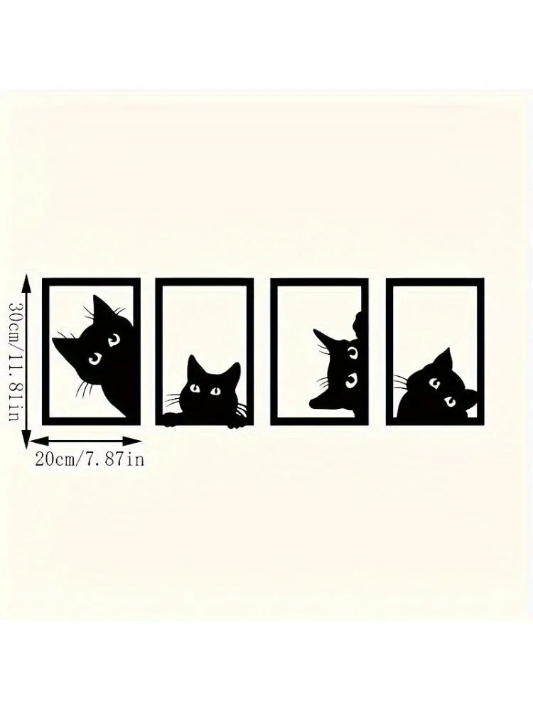 FelineQuad™ Cat Silhouette Collection