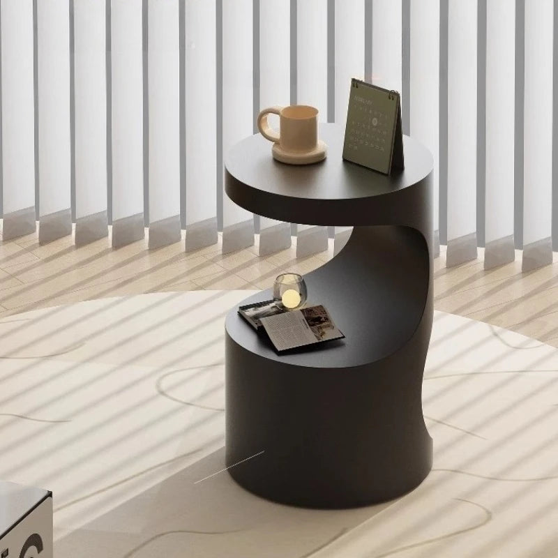 Zen Curve™ Terrazzo Side Table