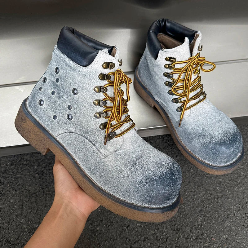 Urban Edge™ Suede Ankle Boots