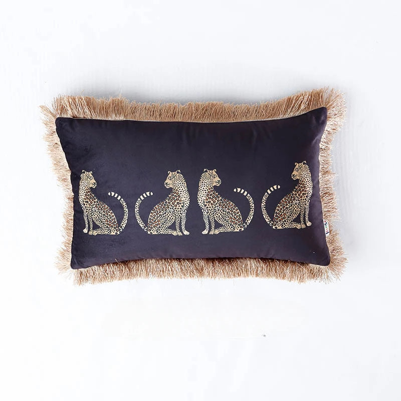 Regal Leopard Luxe™ Cushion