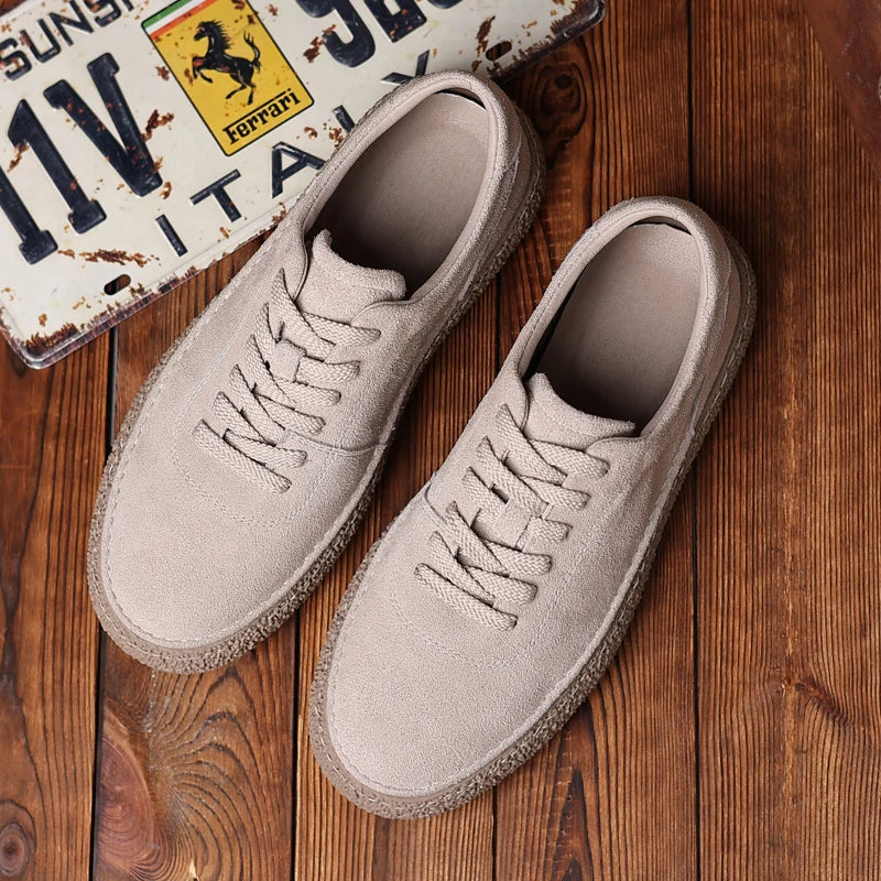 UrbanStride Suede Fur-Lined Sneakers