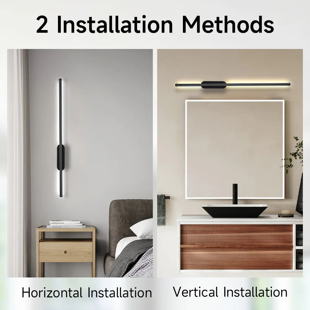 Linear Aluminum LED Wall Sconce