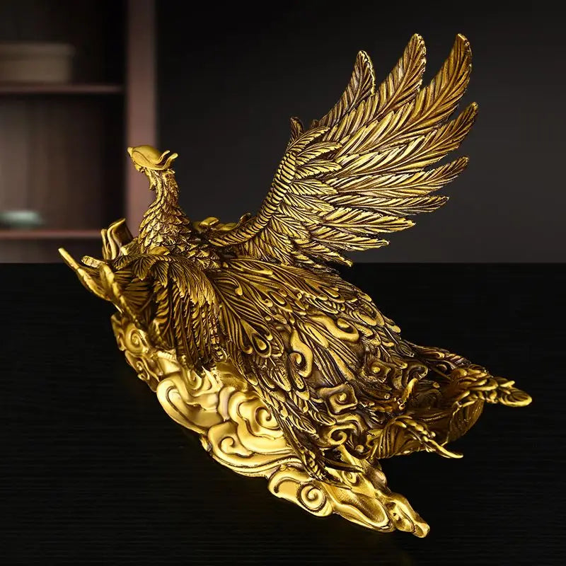 Rising Phoenix™ Copper Sculpture
