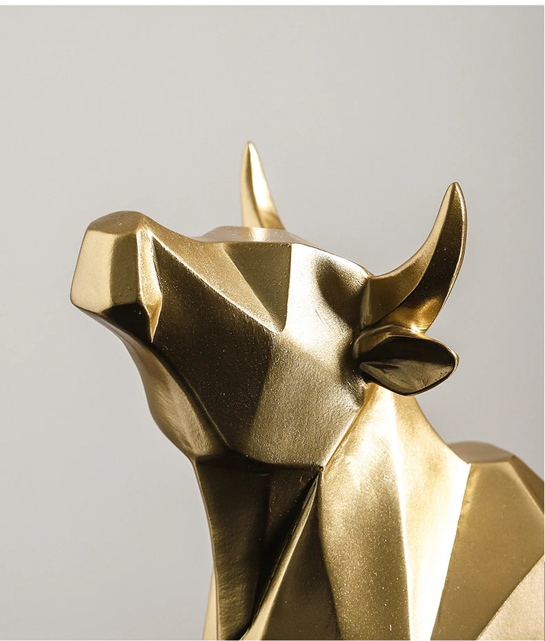 Bullion™ Geometric Prosperity Sculpture