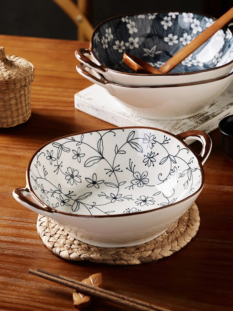 Artisan™ Japanese-Style Handled Bowl Collection