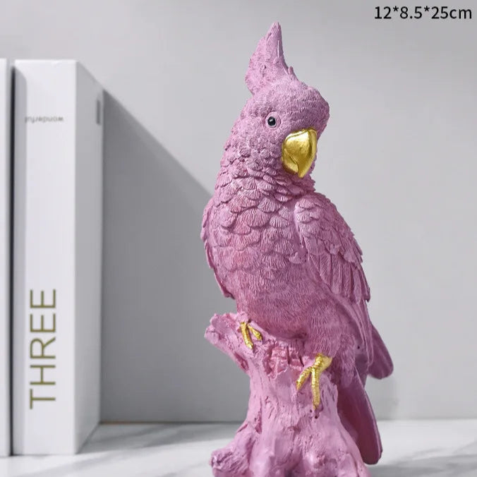 Maison Perché™ – Artistic Parrot Figurine