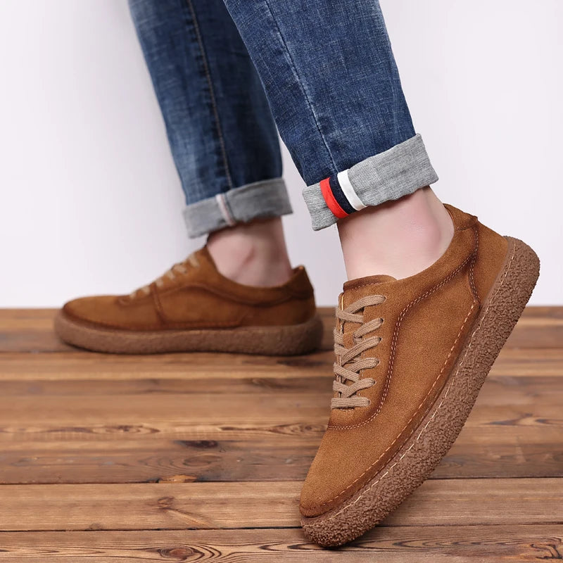 UrbanStride Suede Fur-Lined Sneakers