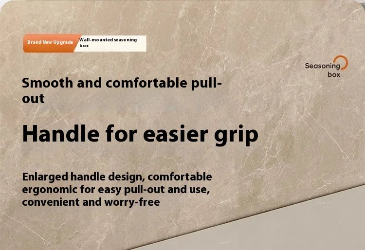 SpiceVault™ Wall-Mounted Spice Organizer