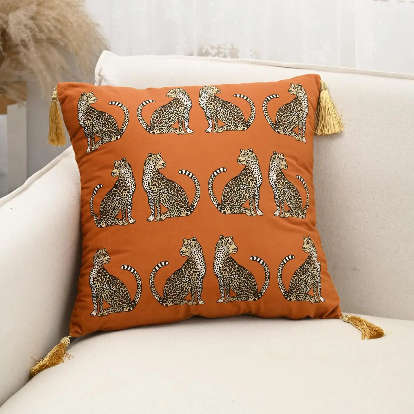 Regal Leopard Luxe™ Cushion