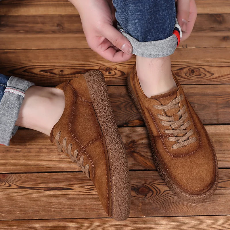 UrbanStride Suede Fur-Lined Sneakers