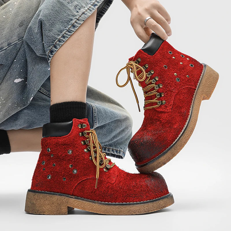 Urban Edge™ Suede Ankle Boots