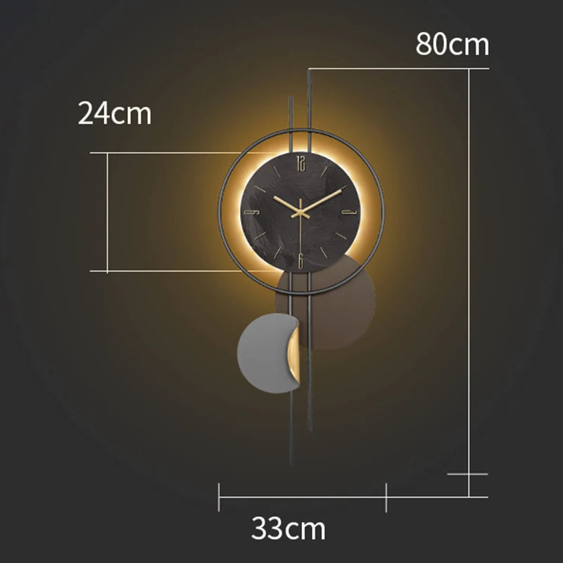 TimeScape™ Oversized Mural Clock