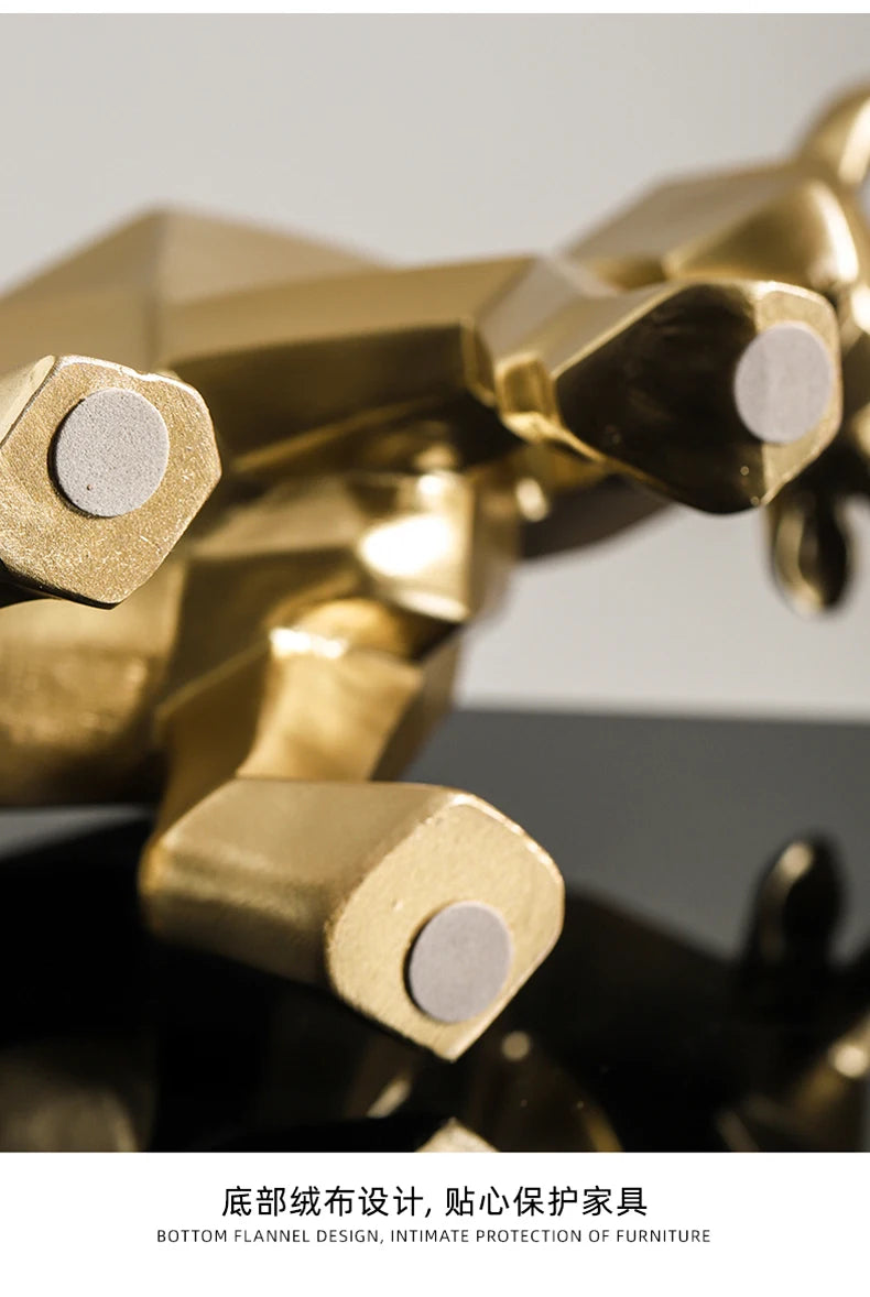 Bullion™ Geometric Prosperity Sculpture