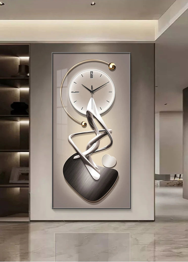 Chronos™ Abstract Wall Clock Art