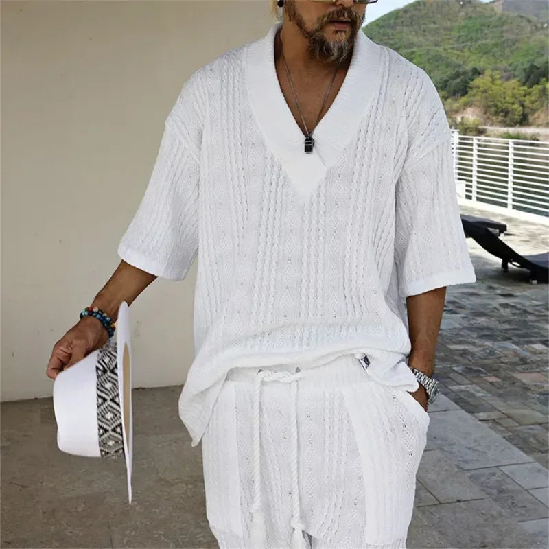 Coastal Knitwear Set – Men&