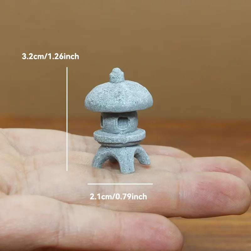 Miniature Sandstone Zen Garden Ornament