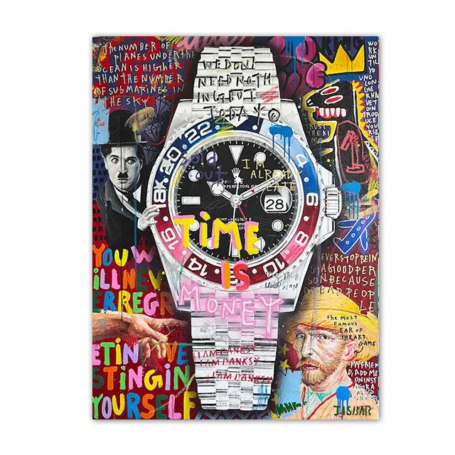 TimeCapital™ Graffiti Canvas Art