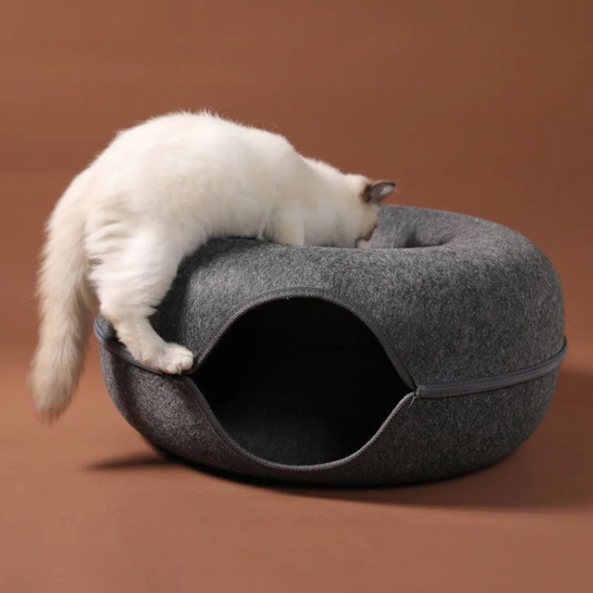 DonutDuo™ 2-in-1 Cat Bed & Tunnel