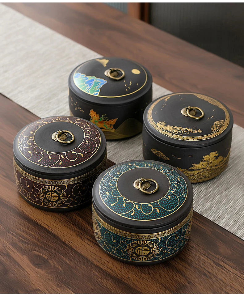 Dynasty™ Ceramic Tea Storage Collection