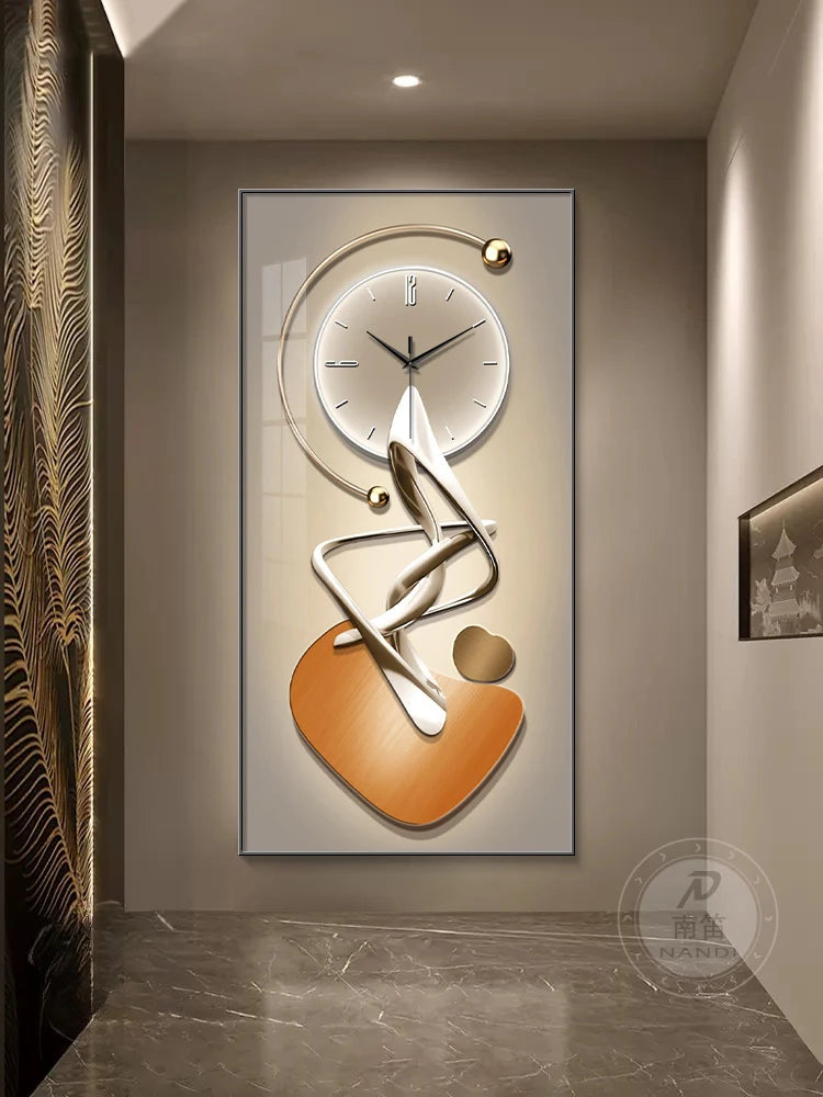 Chronos™ Abstract Wall Clock Art