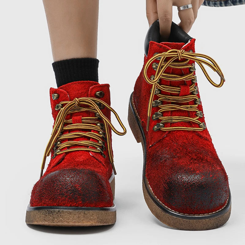 Urban Edge™ Suede Ankle Boots