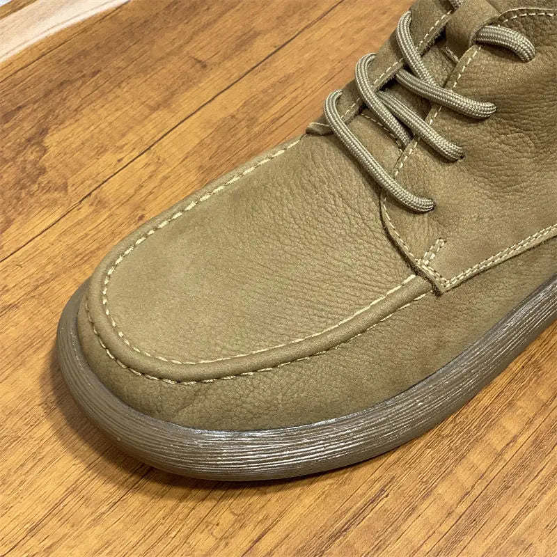 Vellaro™ Luxe Wide-Toe Leather Boots