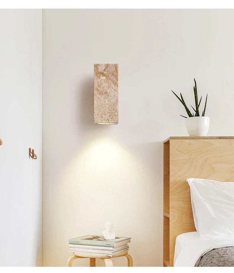 WabiStone™ Marble Wall Sconce