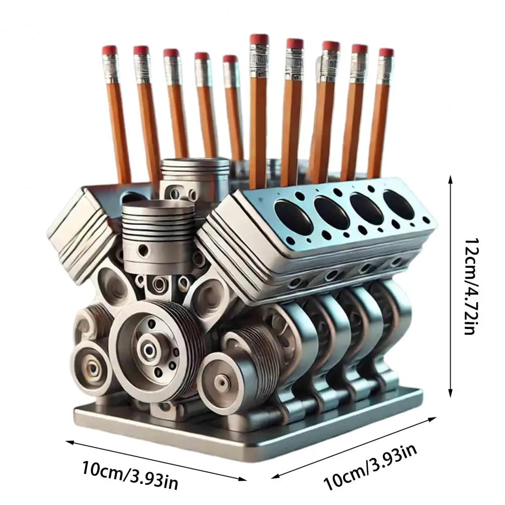 Horsepower™ V8 Engine Desk Organizer