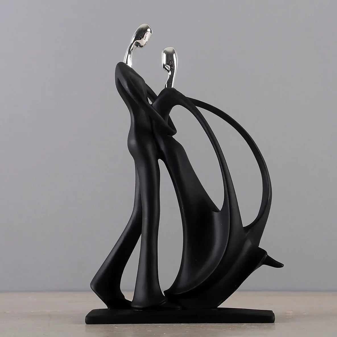 Dancing Couple Resin Sculpture