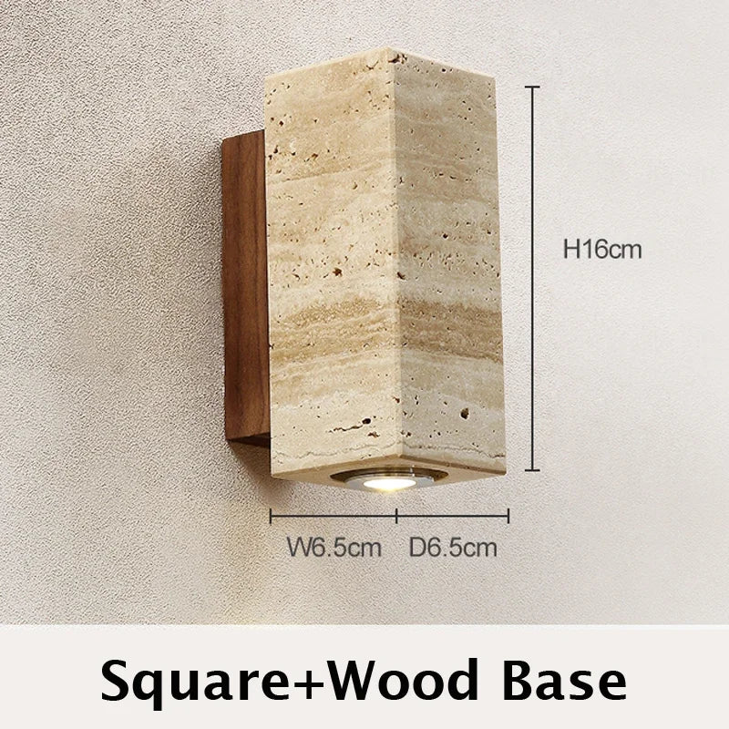 WabiStone™ Marble Wall Sconce