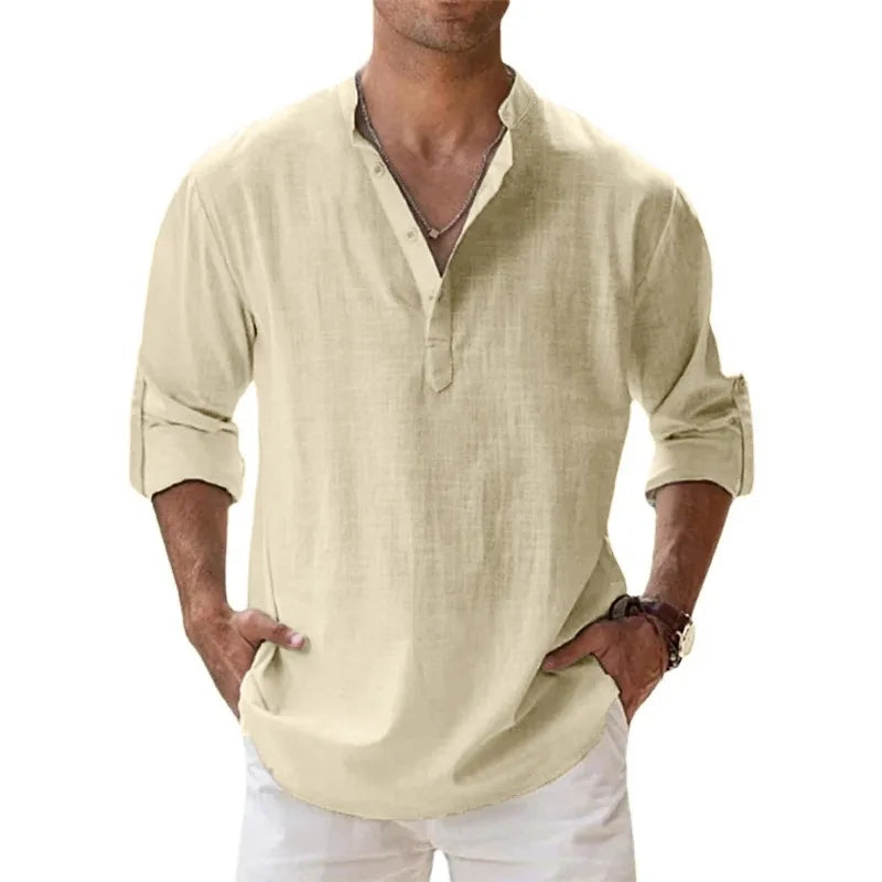 CoastalBreeze Henley Shirt