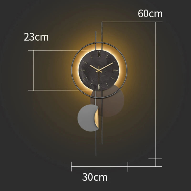 TimeScape™ Oversized Mural Clock