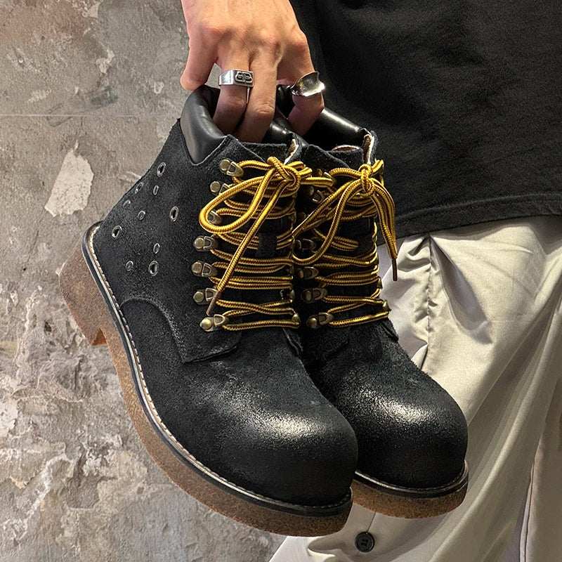 Urban Edge™ Suede Ankle Boots