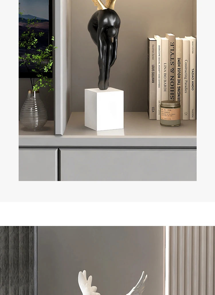 Ascent™ Winged Figure Sculpture