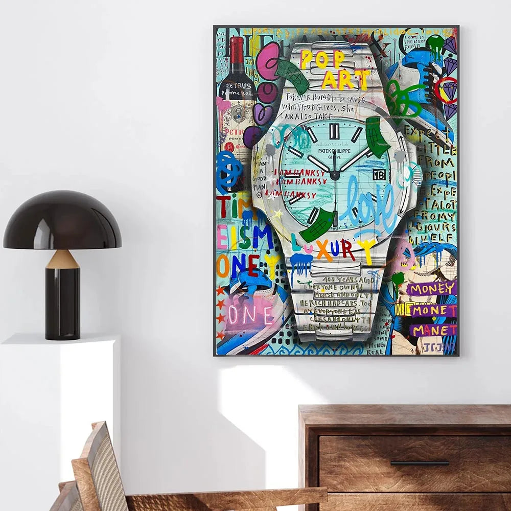 TimeCapital™ Graffiti Canvas Art