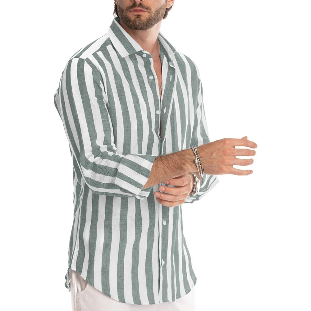 Moseles Retro Striped Shirt