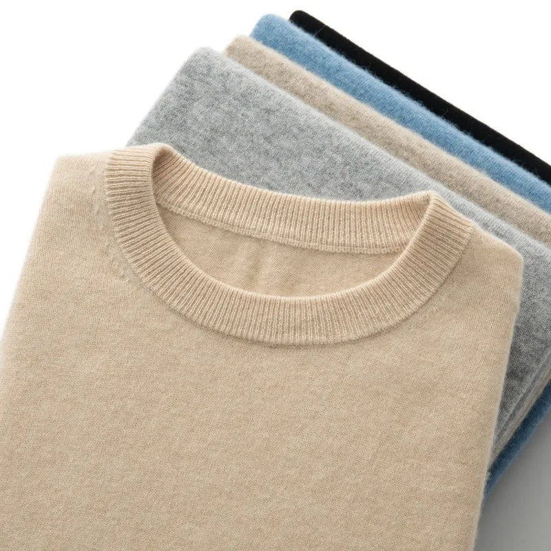 Camisa da tricot da cashmere per umens