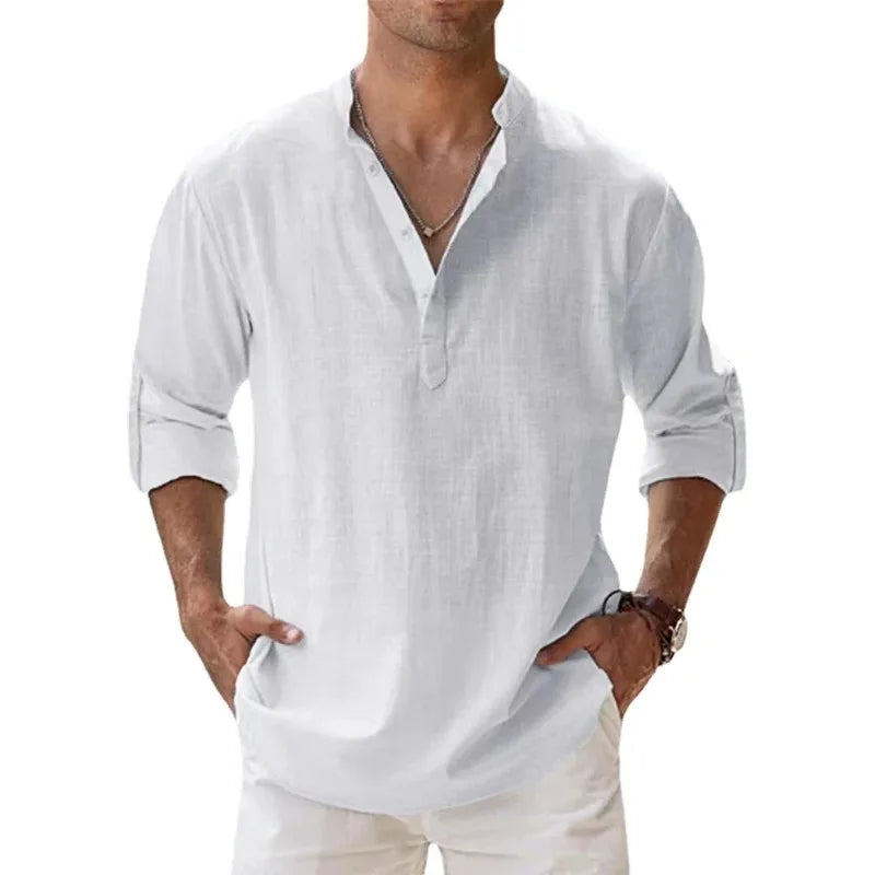 CoastalBreeze Henley Shirt