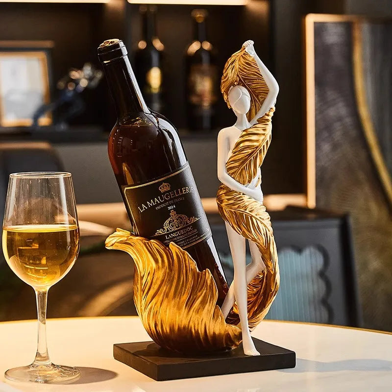 Flowing Drape Wine Holder